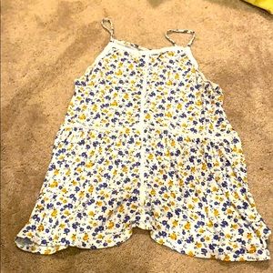 American Eagle Flower Tank-top